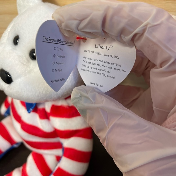 Liberty TY Beanie Baby - 2001 - Picture 1 of 10